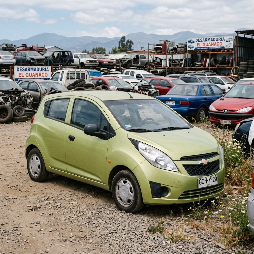Focos y Luces Chevrolet Spark 2011 - Desarmaduría Panchito Temuco