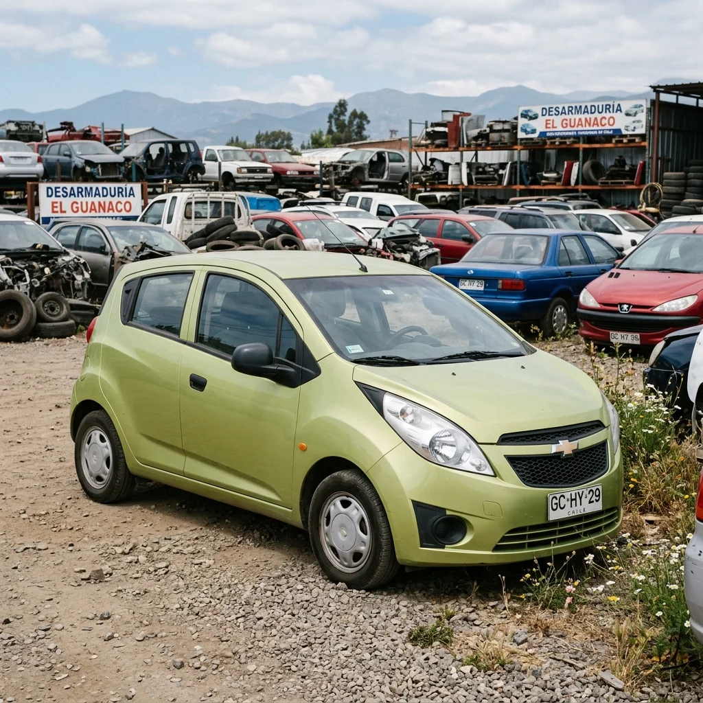 Suspensión y Frenos Chevrolet Spark 2011 - Desarmaduría Panchito Temuco