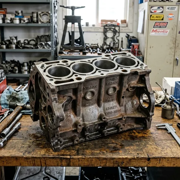 Motor HR16 1.6L (Versión moderna) - Desarmaduría Panchito Temuco